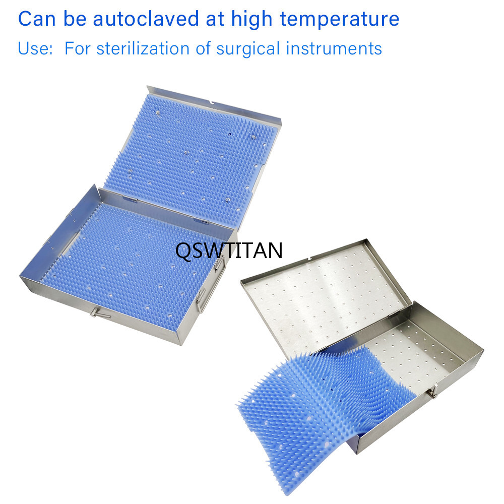 Sterilization Tray Case Box for Dental Orthopedic Instrument Disinfection Box