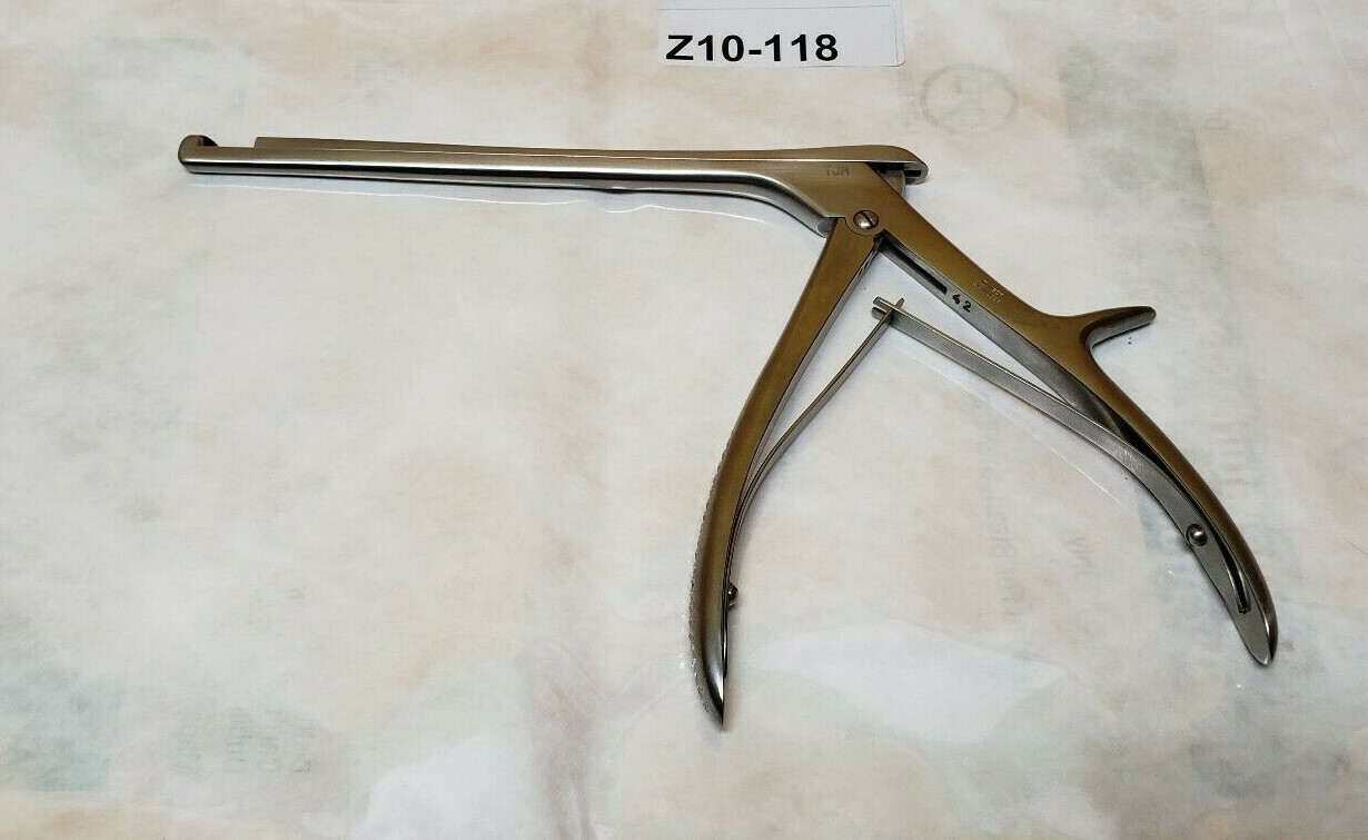 Weck Surgical Love Kerrison Rongeurs 45deg Side Cut 7″ 4mm REF: 388450