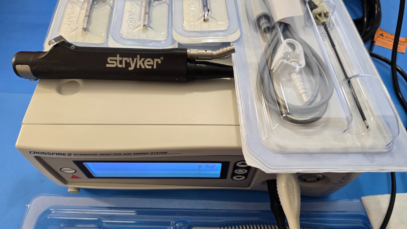 Stryker Formula CORE Hand Piece, Crossfire 2 System with Foot Switch.