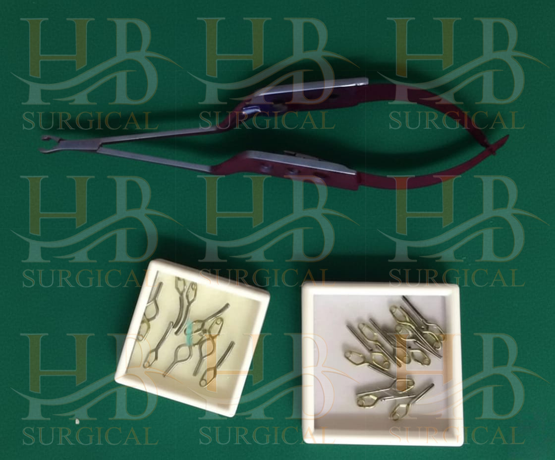 20 Aneurysm Clips & 1 Applicator for Neurosurgery SURGICAL INSTRUMENTS