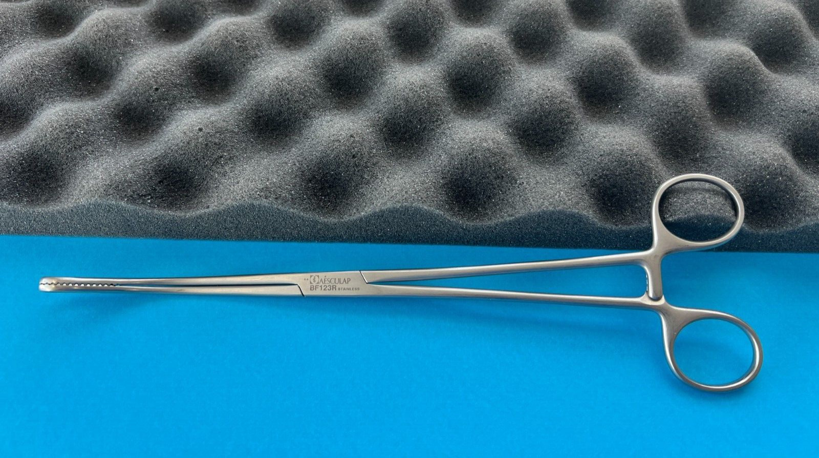 Aesculap BF123R Foerster-Ballenger Sponge Forceps 9½” CVD (EN-183)