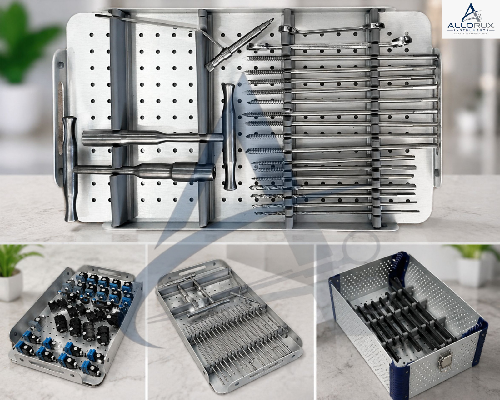 External Fixator Orthopedic Surgical Instrument Set Stainless Steel Manual Set