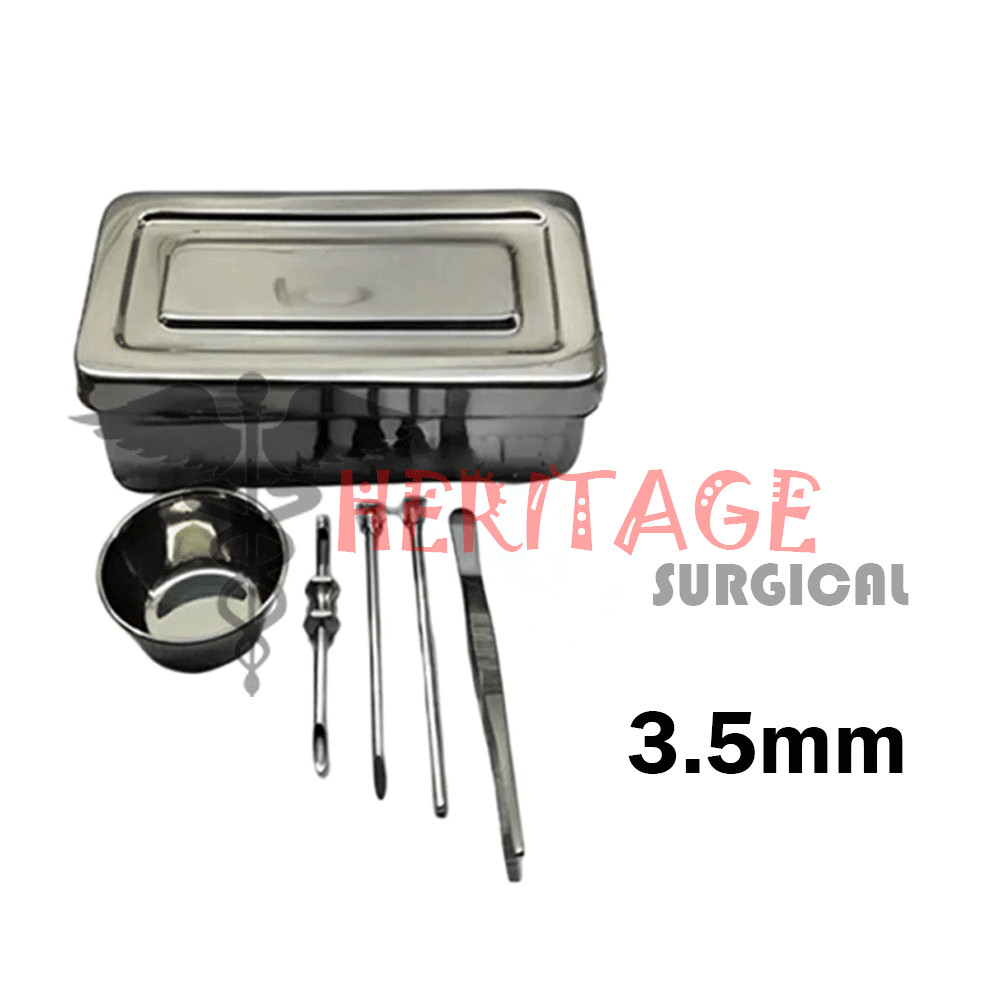 3.5mm & 4.5mm HRT Trocar kit Hormone Replacement Pellet Insertion Trocars