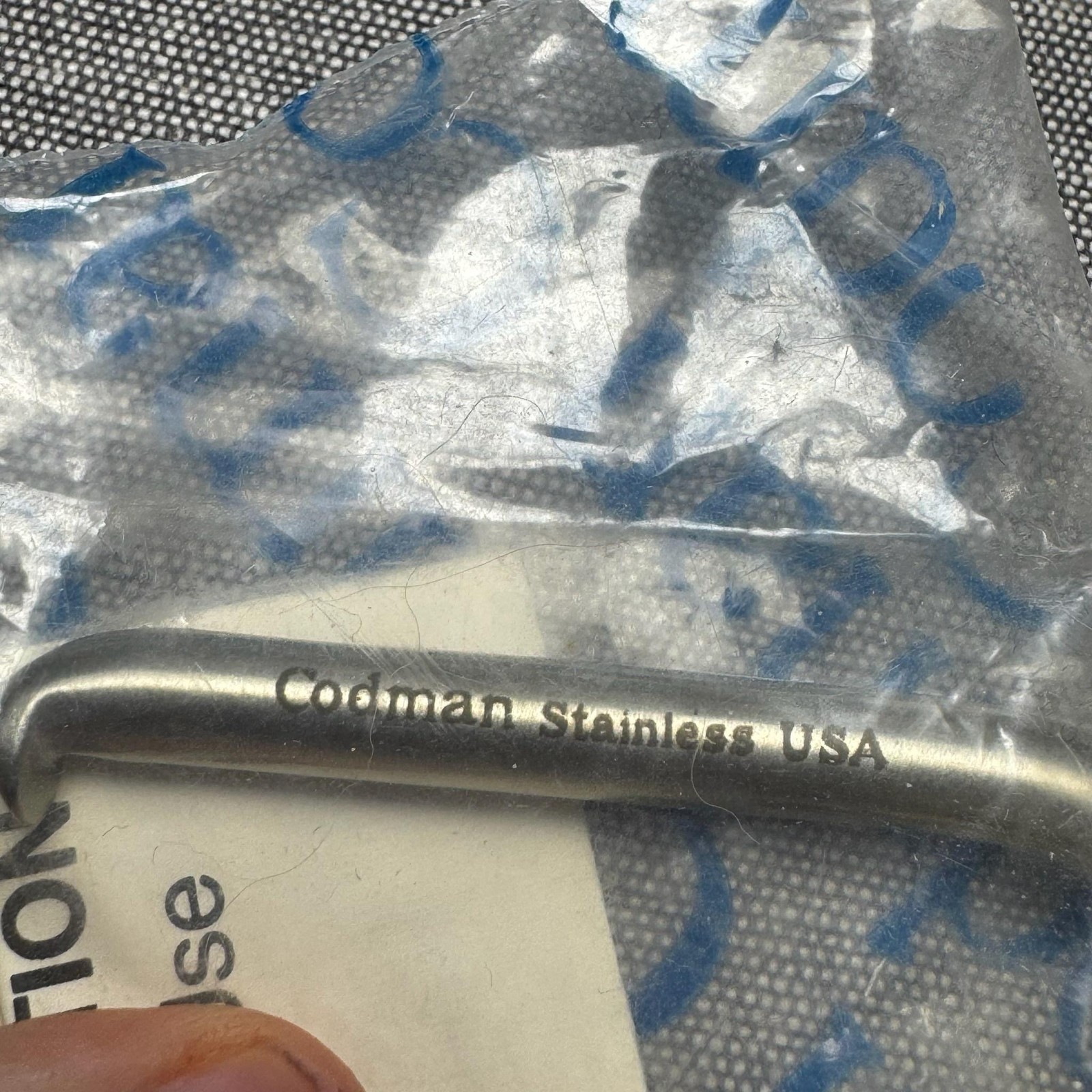 Codman 13-1004 Scoville Bone Hook 2 In Stainless Steel Surgical USA Tool