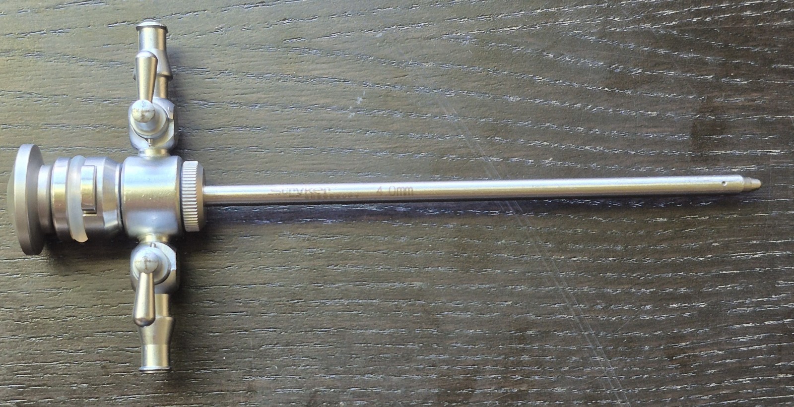 Stryker 343-331-450 4mm Cannula, Rotating Stopcocks & 343-331-410 Obturator
