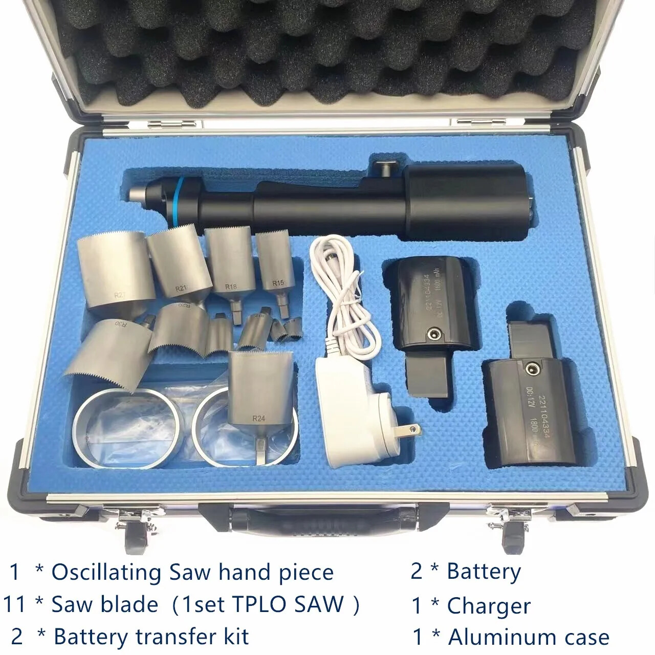 TPLO Saw Electric Oscillating Saw Power Drill Bone Saw Orthopedic Instruments