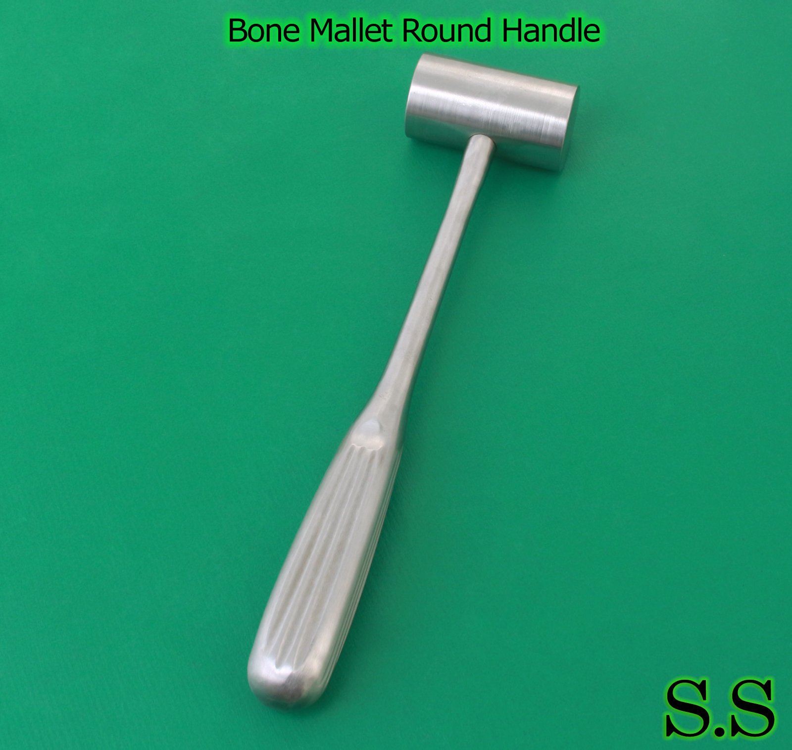 Bone Mallet Round Handle Steel Orthopedic Surgical Instruments