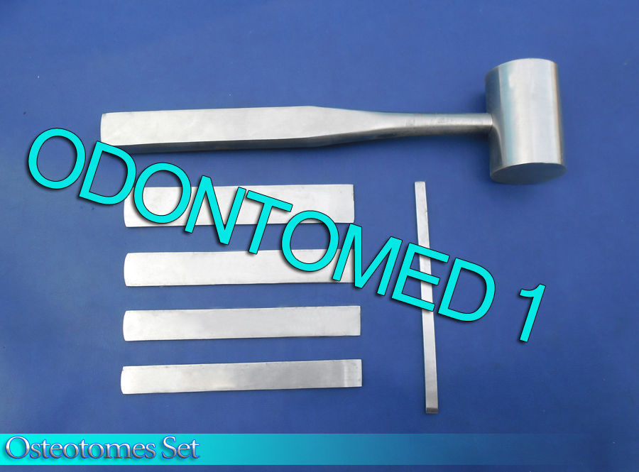 Osteotomes Set Of 6 Pieces Surgical Orthopedic Instruments