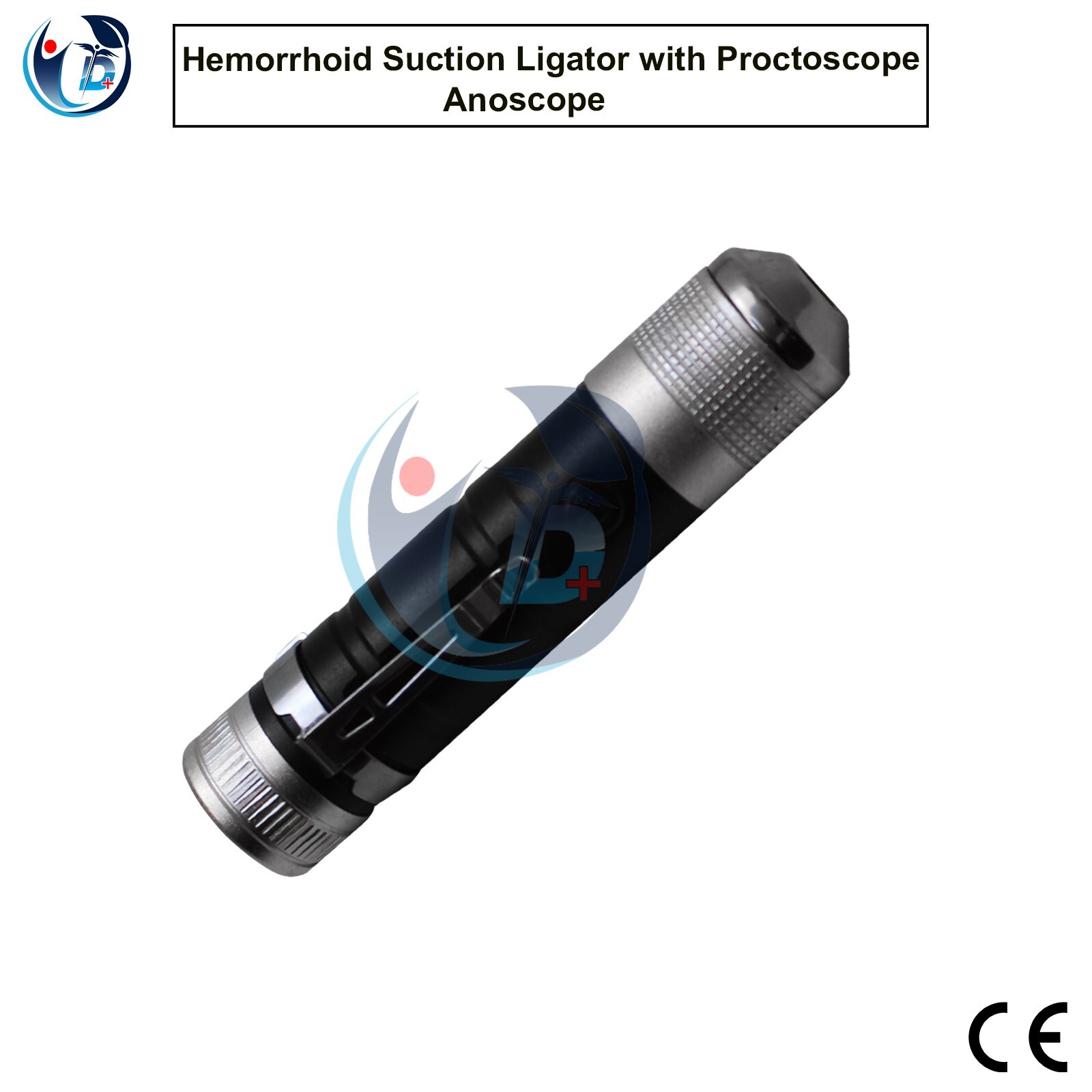 Hemorrhoid Suction Ligator Proctoscope Rectal Anoscope + Surgical Latex Rings DI