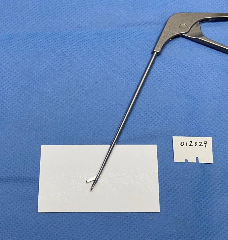 Acufex 012029 Arthroscopy Basket Punch Forceps, 1mm, Straight
