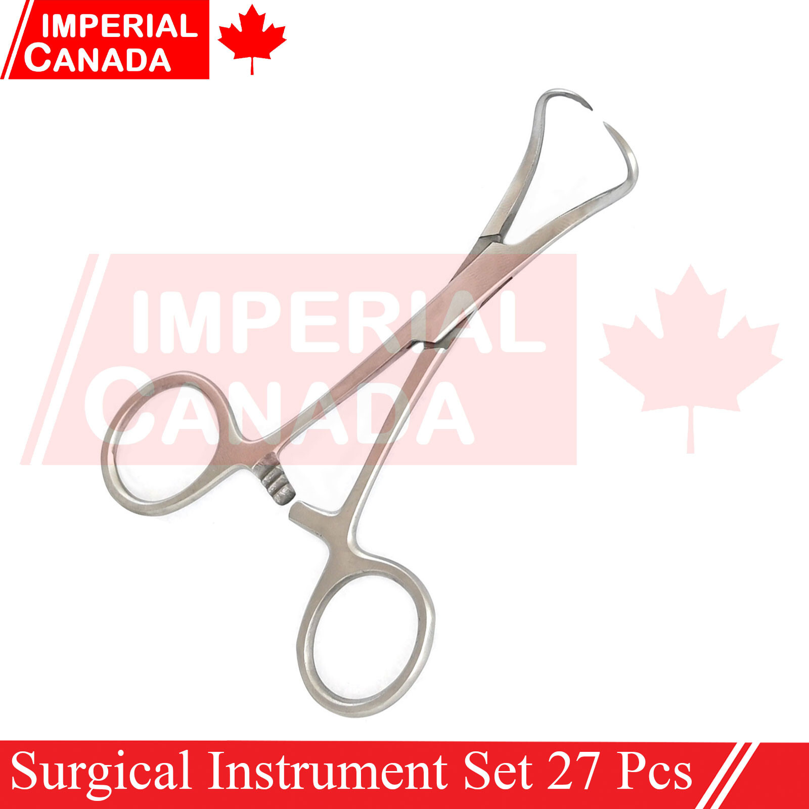 27 Pcs Surgical Instrument Set Hemostat Forceps Scissors Needle Holder DS-1971