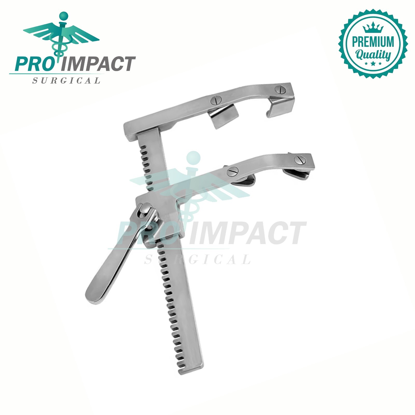 Morse Favaloro Sternal Retractor 4 Movable Blades 12 x 15 mm Spreading 100 mm