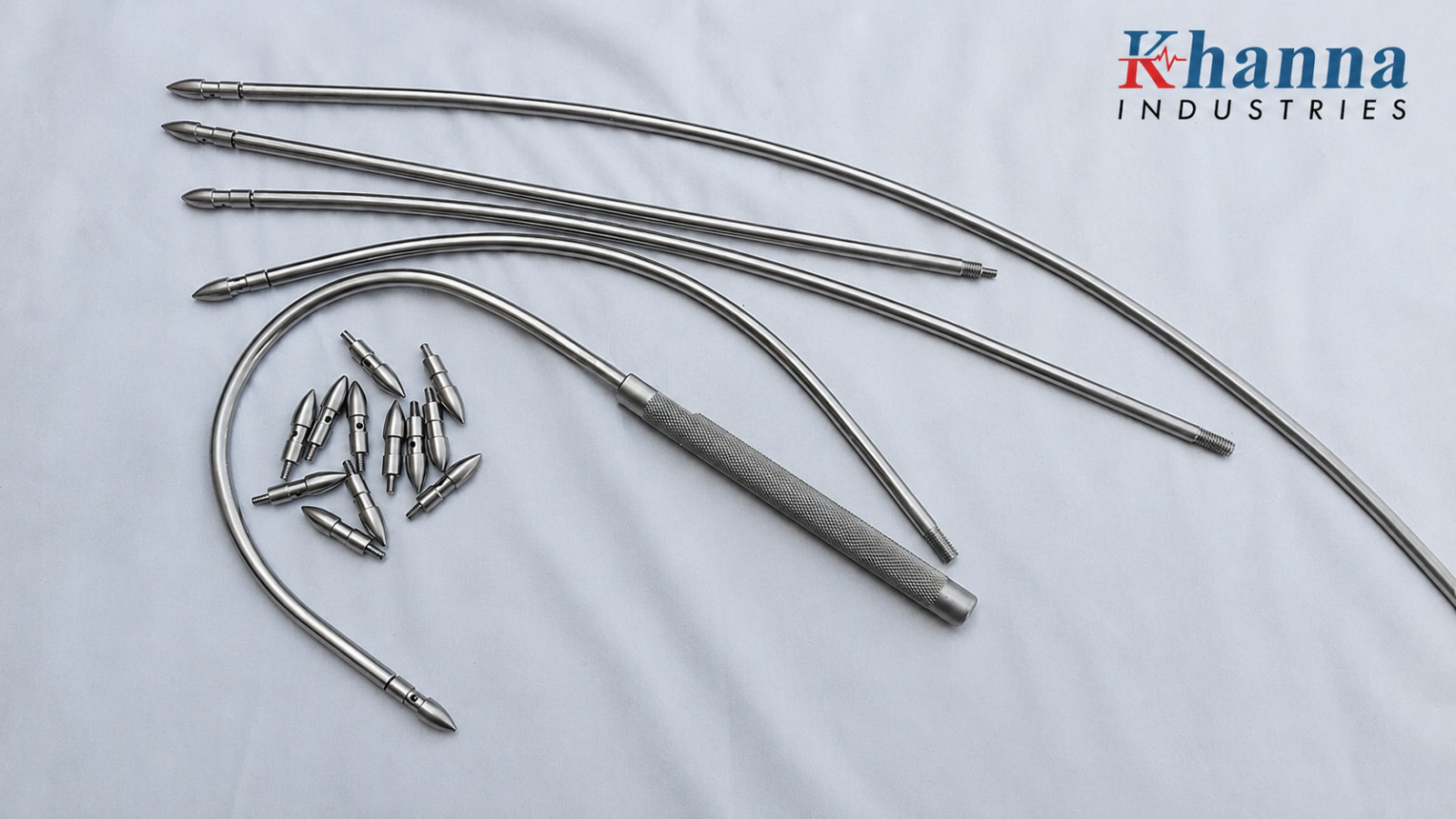 Vascular Set Fistula Tunneler Set 11 Pcs Surgical Instruments Stainless Steel