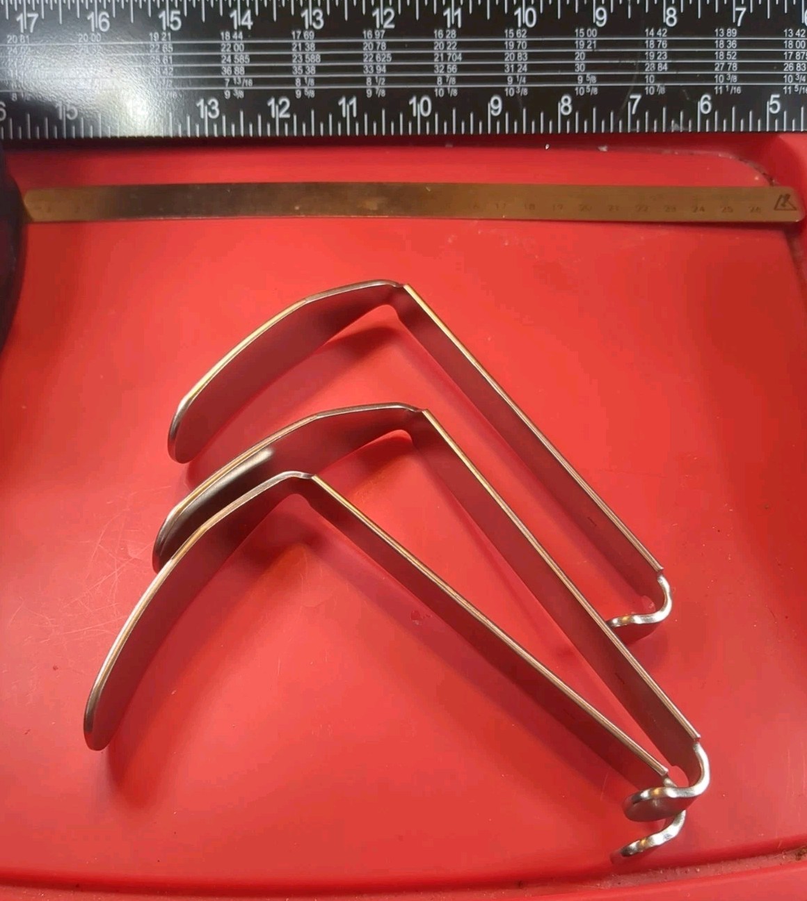 Lot of 3 Storz mouth gag tongue depressor N-7506 sz 3, German