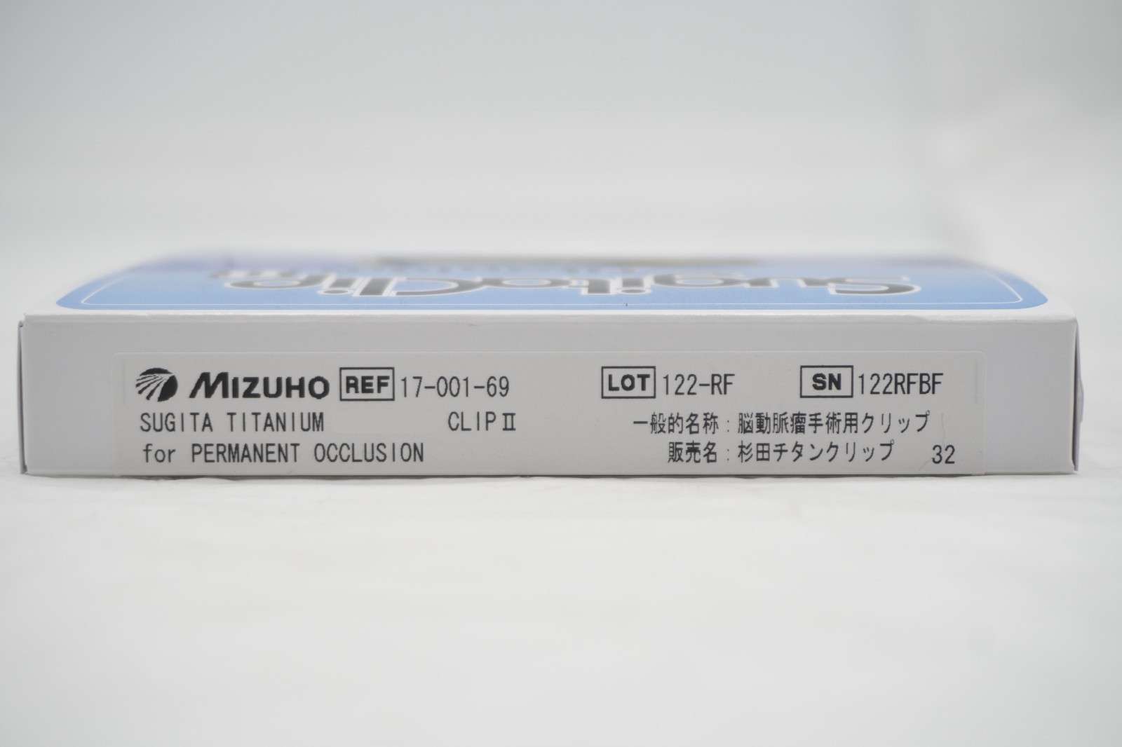 MIZUHO Japan SUGITA CLIP Titanium 17-001-69