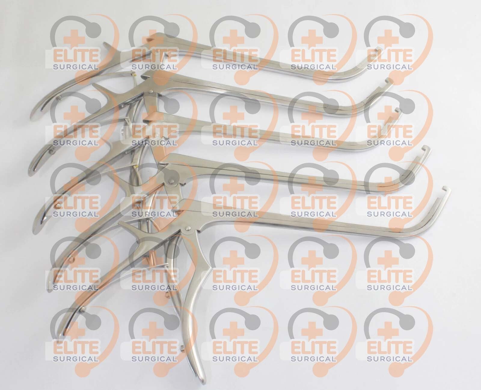 Kerrison Rounger 70°Angle 1.0 mm to 5.0 mm 5 PCs Spine Surgical Orthopedic Inst