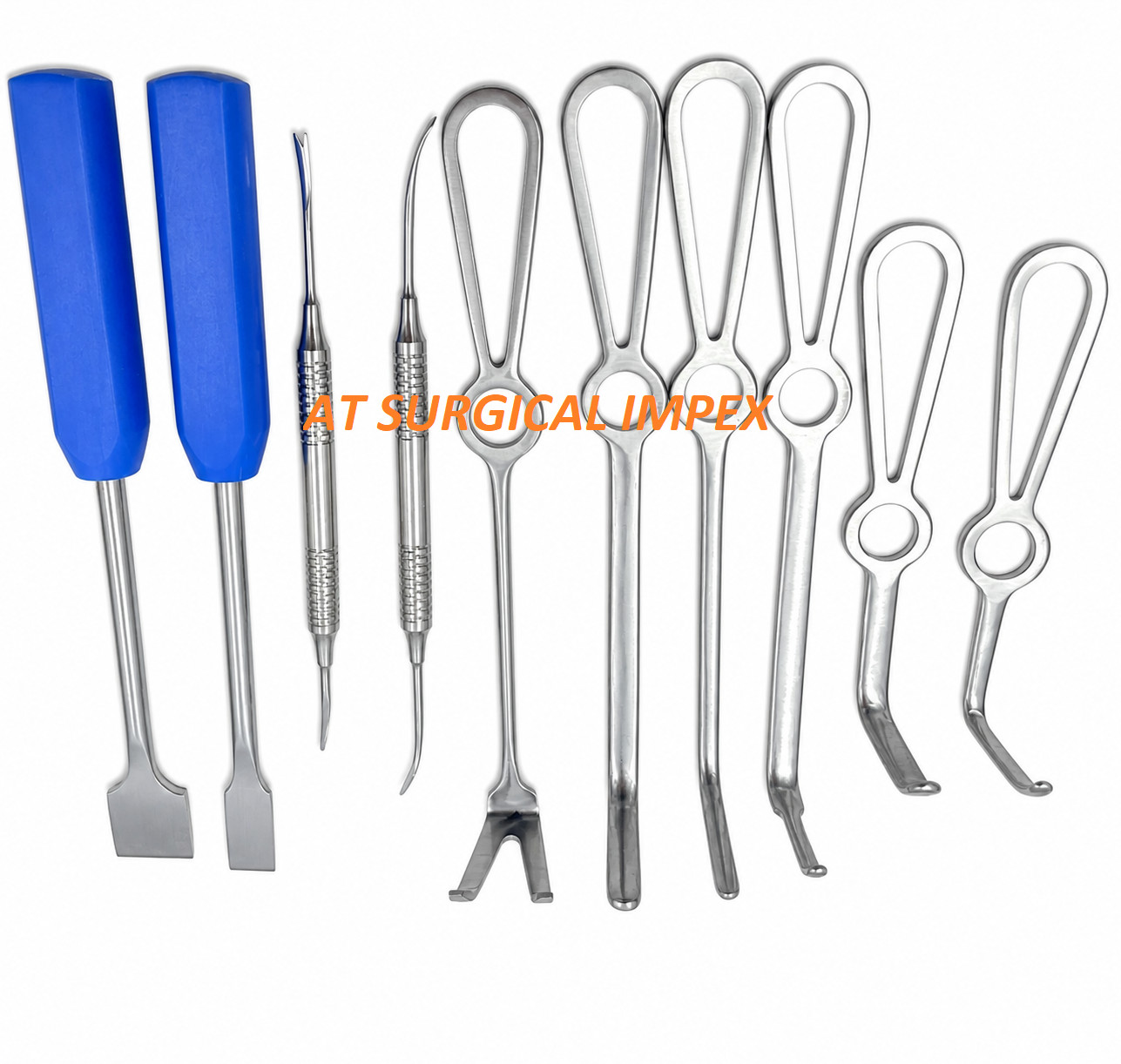 Minimally Invasive Orthognathic Surgery Instrument Set 10 Pcs Steel