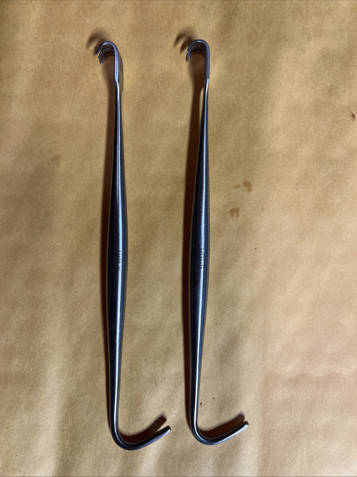 2 Princeton #04-6869 Retractor 6” Sharp German Stainless Steel Surgical. Box 104