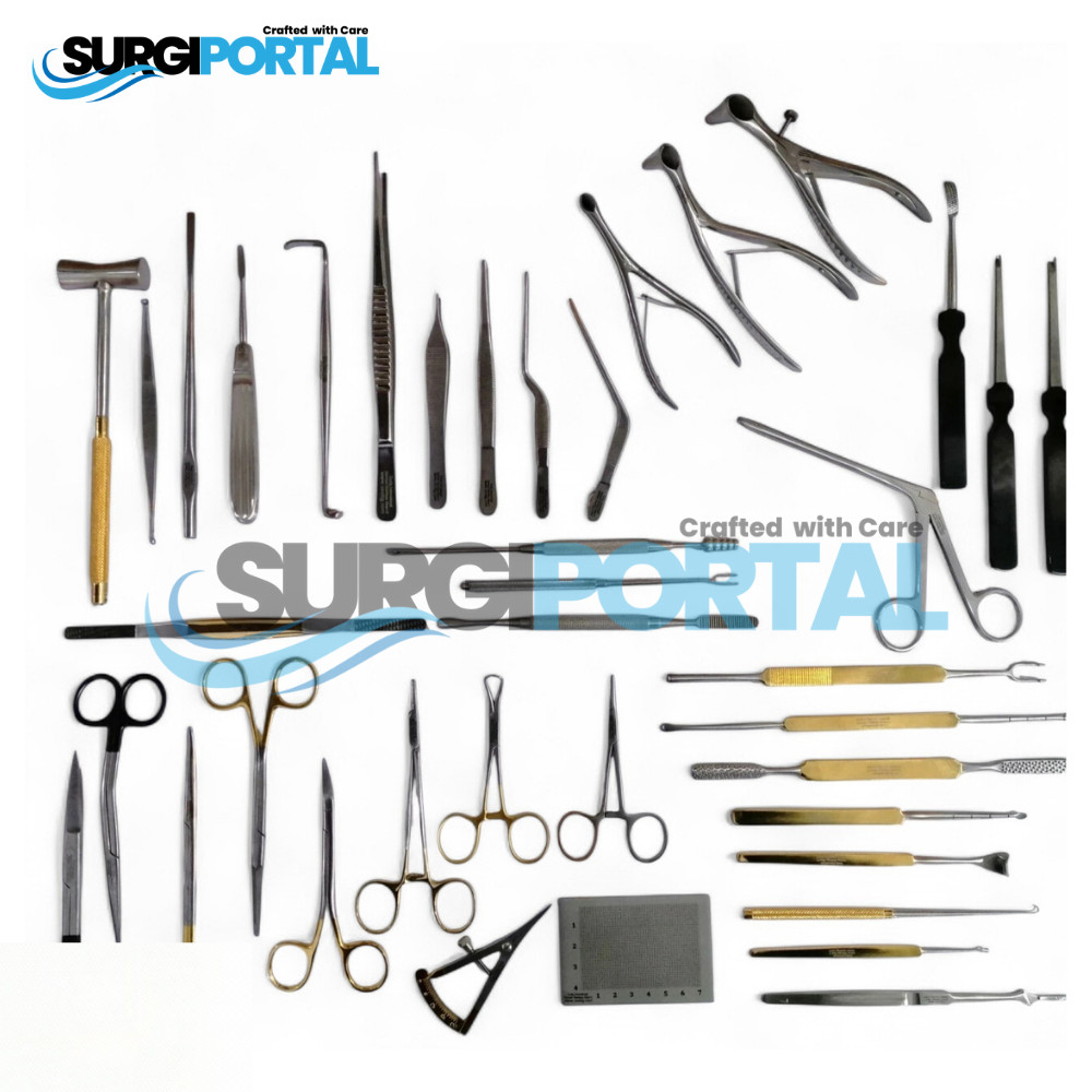 High Quality Surgical 39 Pcs Rhinoplasty Set, Nasal Surgery German Steel