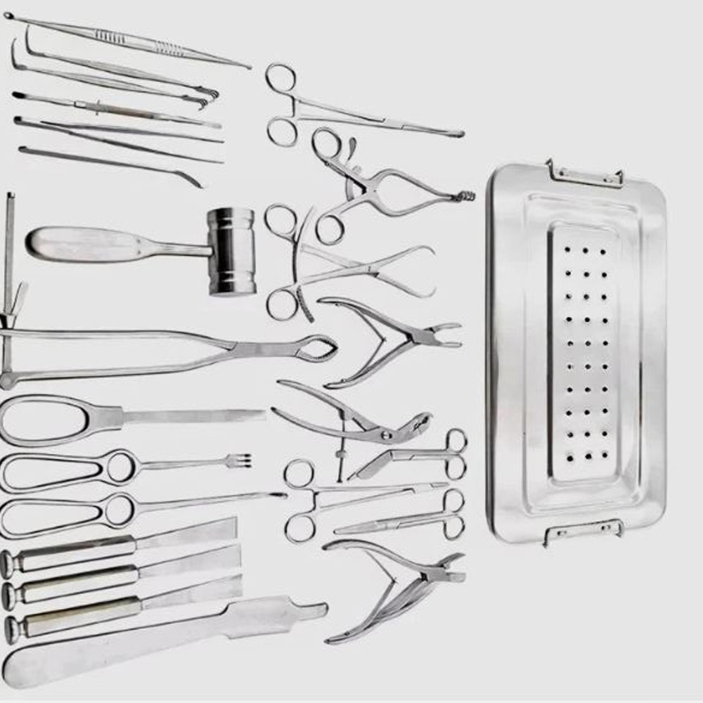 Surgical Instruments Set 13 Pcs Minor Surgery Kit + Case Medical Tools