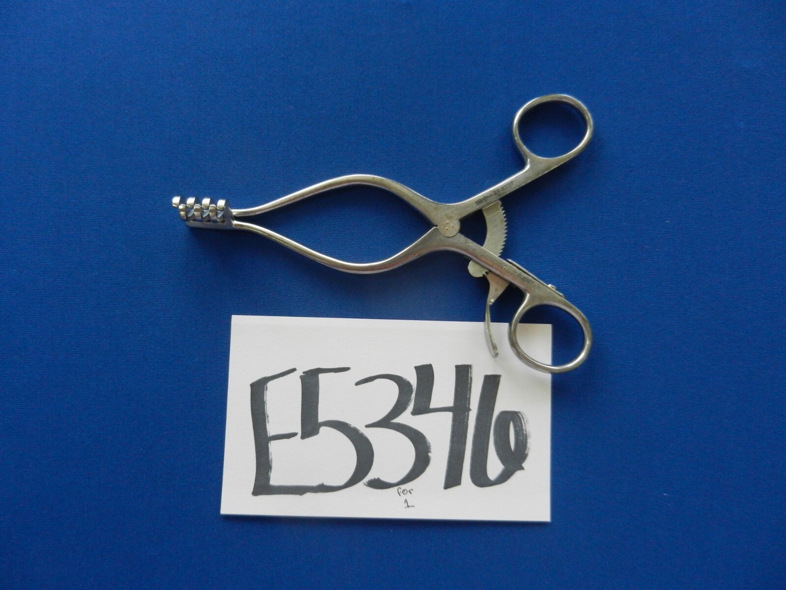 E5346 SSI Ultra 24-2217 Weitlaner Mastoid 3×4 Blunt Prong Retractor