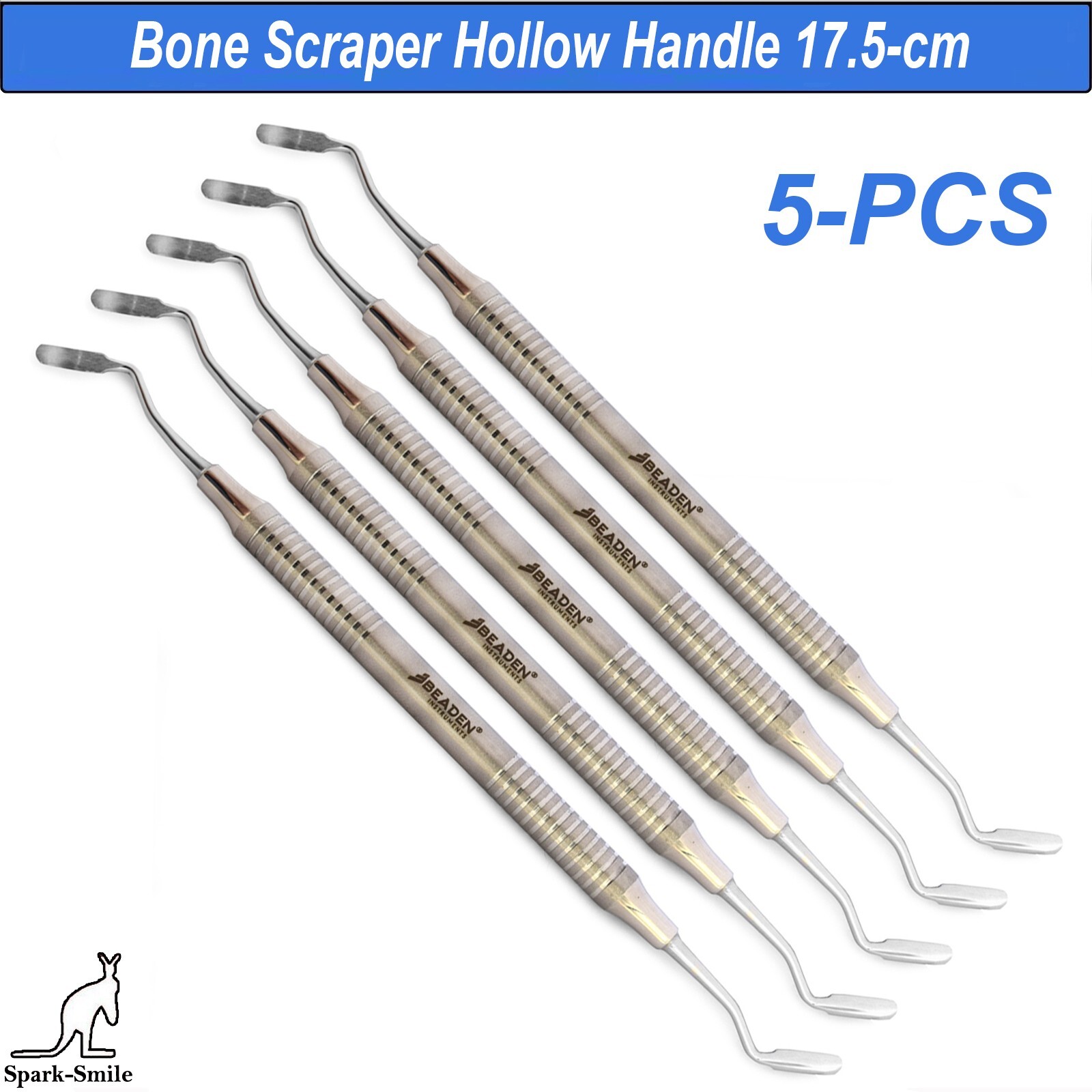 Dental Bone Scraper Root Pick Grafting Implantology Surgical Instruments 5,PCS