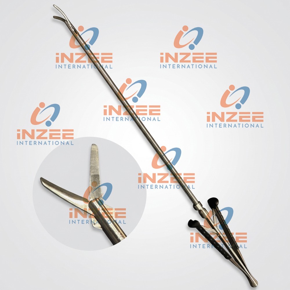 Geister ValveGate MICS Scissors 30° Curved | 5mm × 25cm Minimally Invasive By IZ