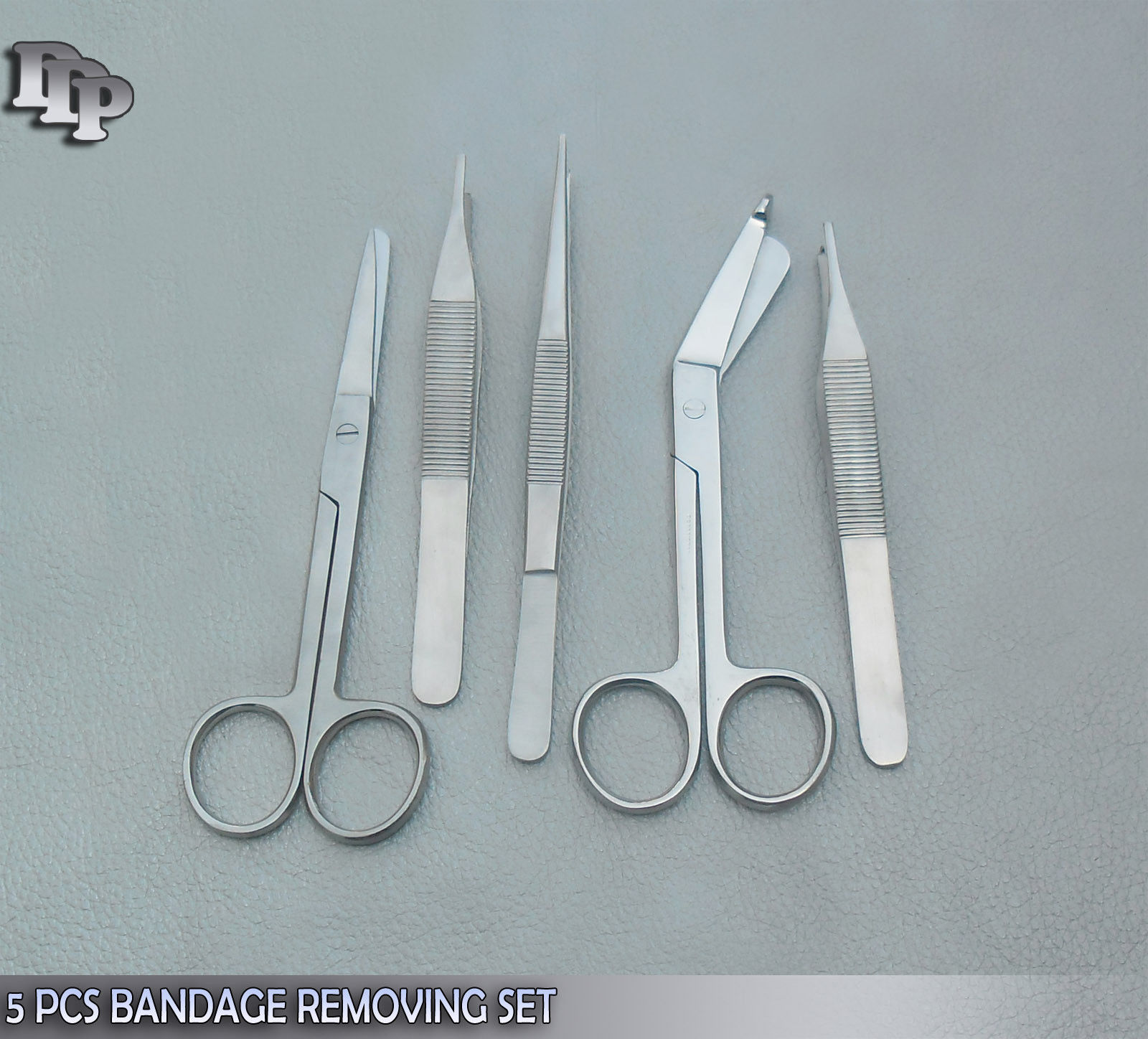 SET OF 5 PCS ADVANCED BANDAGE REMOVING KIT SURGICAL INSTRUMENTS