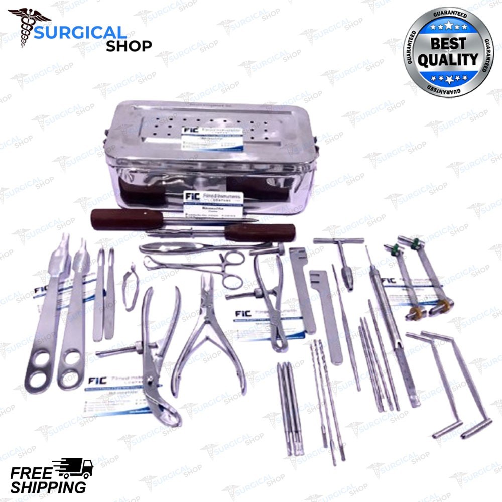 Small Fragment Instruments Set of 30 Pcs Orthopedics Surgical Instruments A+