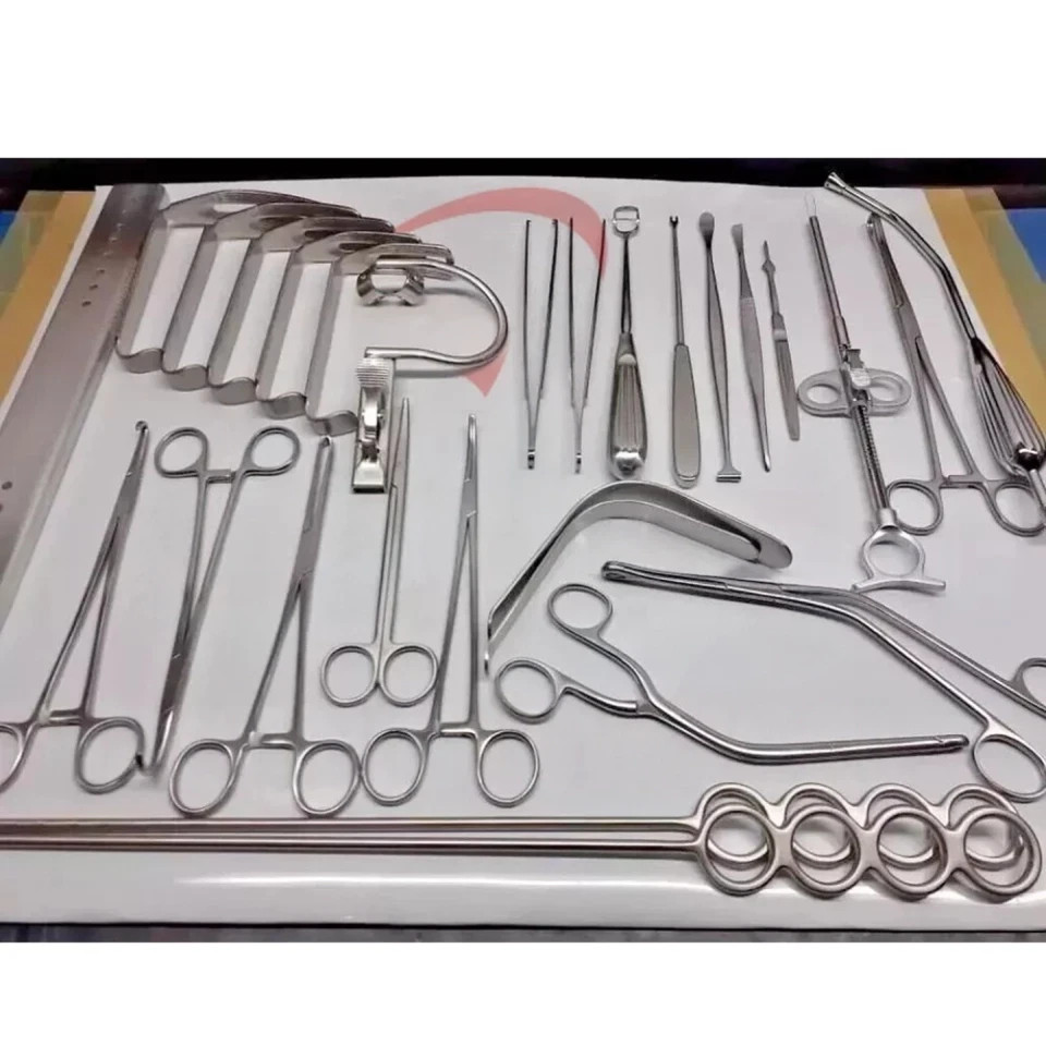 Tonsillectomy and Adenoidectomy 30 pcs kit Surgical Instruments Set