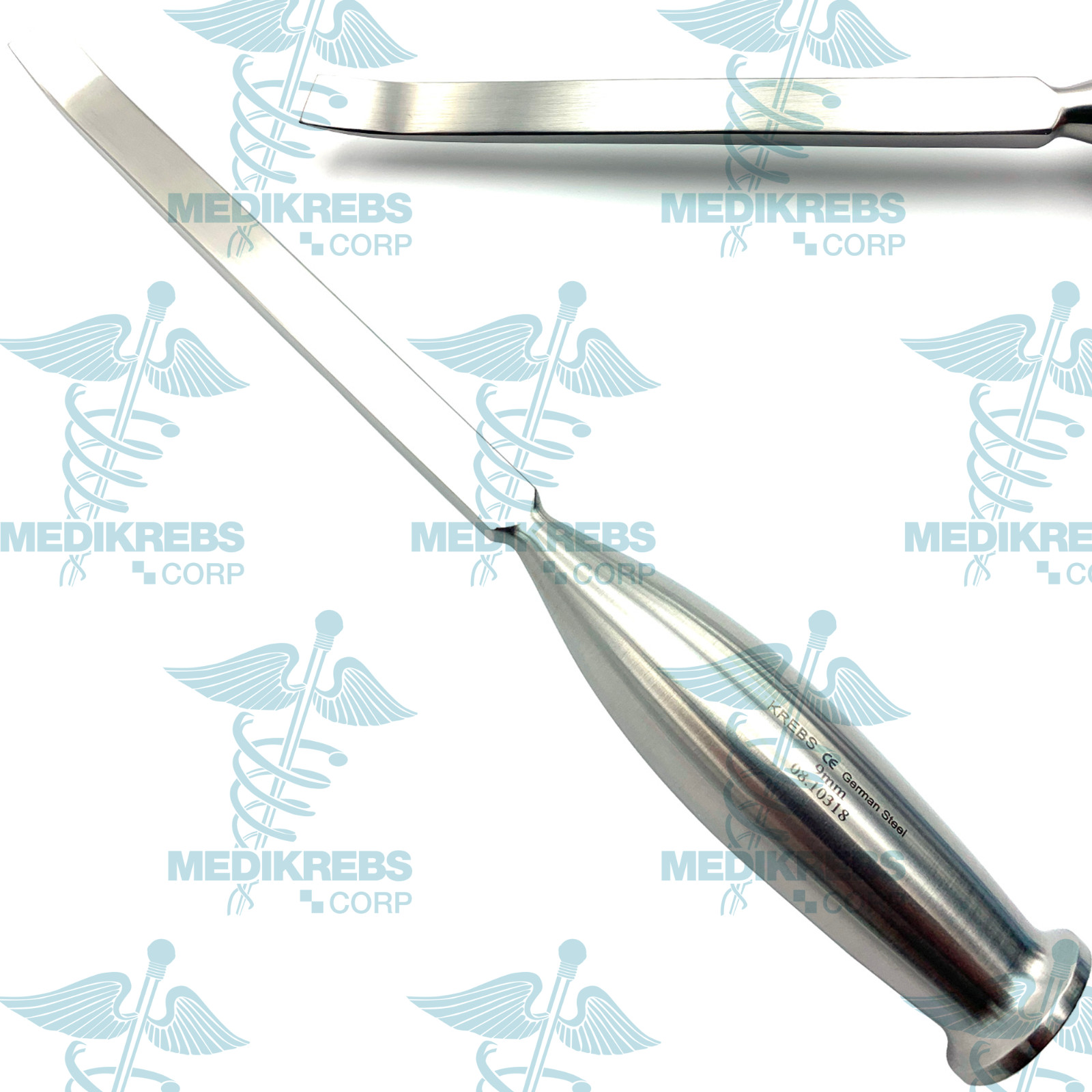 Smith-Peterson Bone Osteotome 9mm Curved 7.87” (20 cm) Orthopedic Instruments