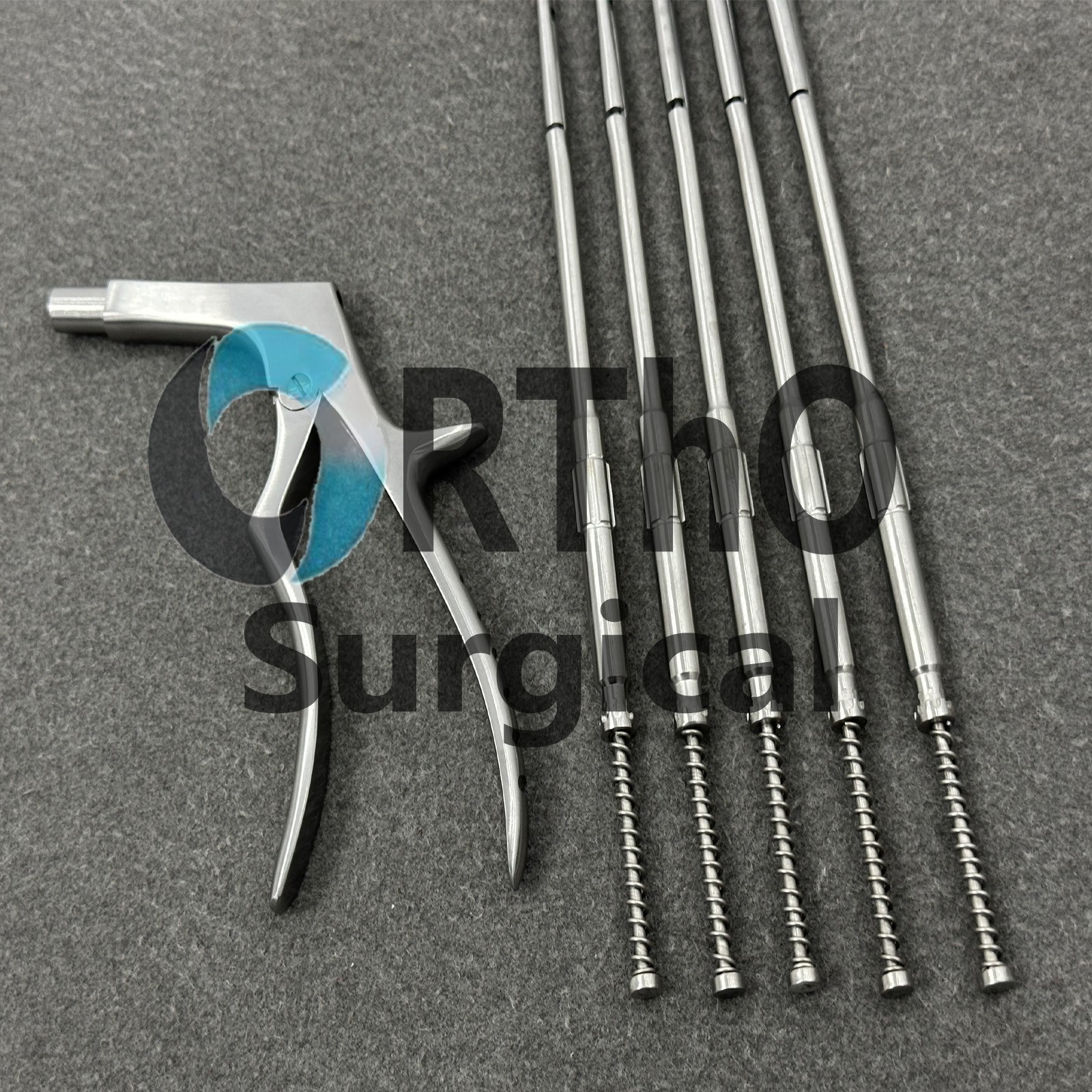 Interlaminar Kerrison Rotating Rongeur Set Spine Surgery Orthopedic Instruments