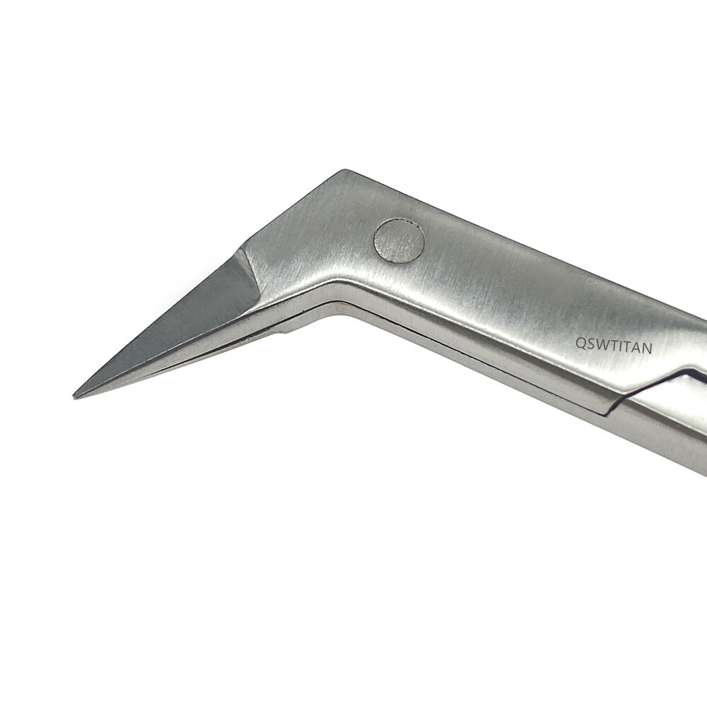 Micro Vascular Scissor Crown Angled 45° 60° Blunt tip Micro Surgical instrument