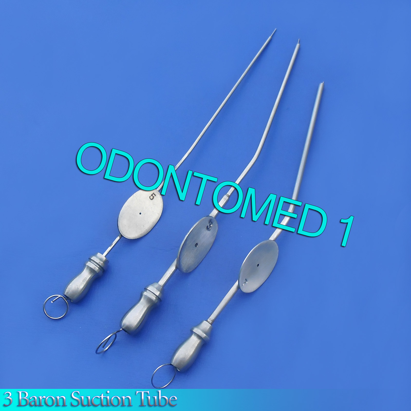 3 Baron Suction Tube 3,5,7 FR (1mm, 1.7mm, 2.3mm) Surgical Instruments