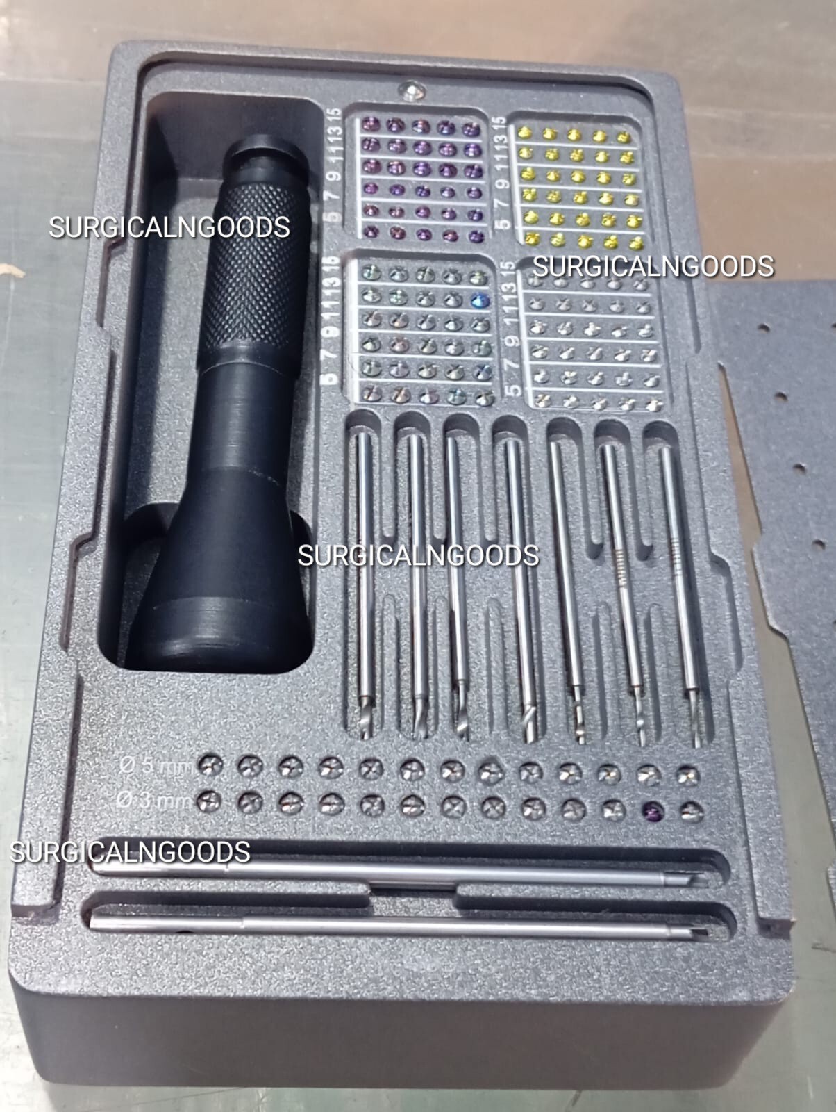 Mini Screws & Driver Maxillofacial 2.0/2.5mm Micro Titanium System