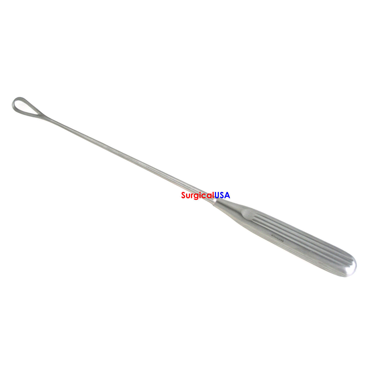 Thomas Uterine Curette 11″ Blunt #2 Malleable Shank Surgical Instruments