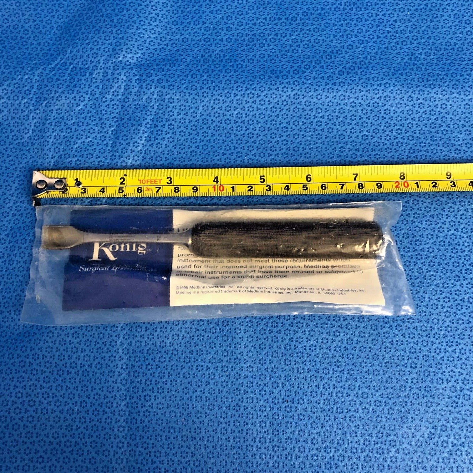 Konig MedLine MDS3266312 Size 12 7″ Curved Gouge Orthopedic
