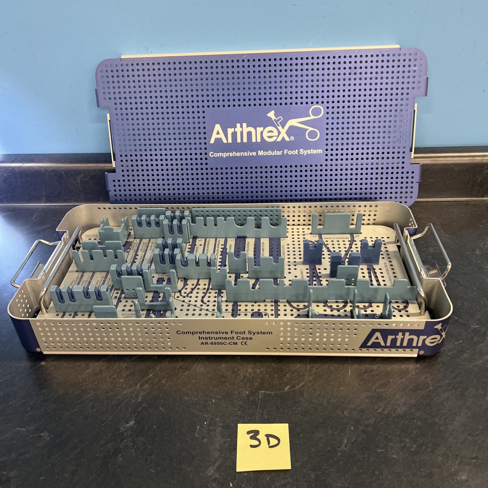 Arthrex AR-8950C-CM Comprehensive Foot System Instrument Case