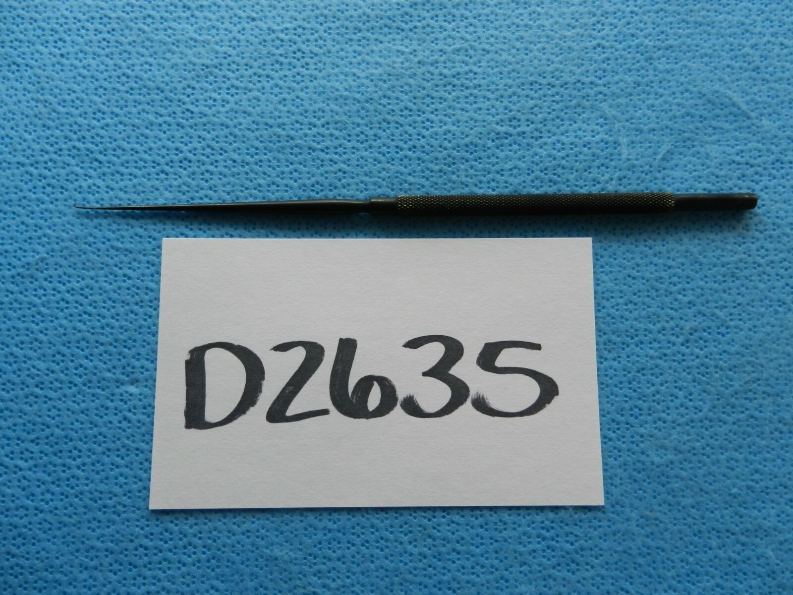 D2635 Ruggles Redmond Surgical Ebonized Hook Probe RB1127