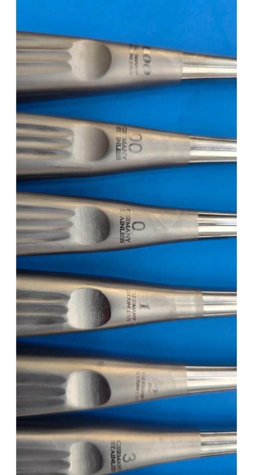 Turtle Surgical Orthopedic Brun Bone Curette Set 9″ (Size 000,00,0,1,2,3,4,5,6)
