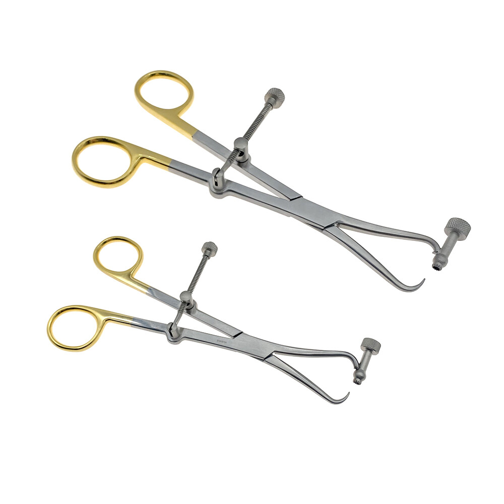 Orthopedic Bone Holding Forceps Bone Plate Holding Forceps with Drill Guide
