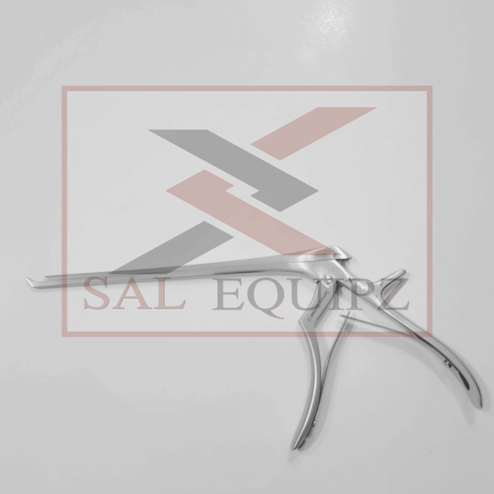 Ferris Smith Kerrison Rongeur 8″ Thin Footplate 40° UpBite 3mm