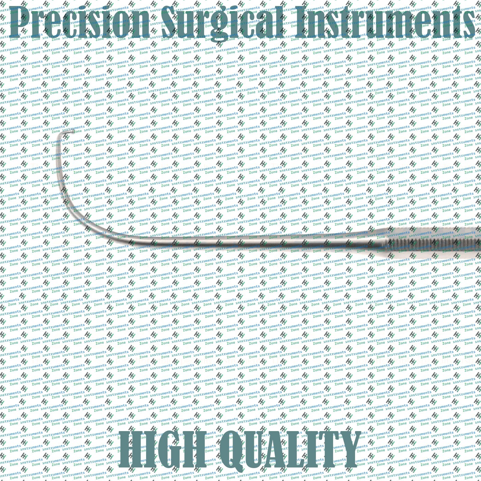 Kuhn Frontal Sinus Seeker Double Ended Size #2 Hexagonal Handle ENT Instrument