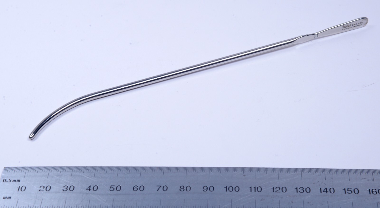 Integra Miltex #29-14-10 McCrea Urethral Sound 7¼” Stainless 10 French Surgical