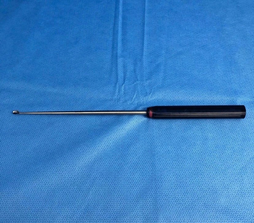 Life Instruments 21″ Size 6 Straight XL Neuro Curette Spine Neurology