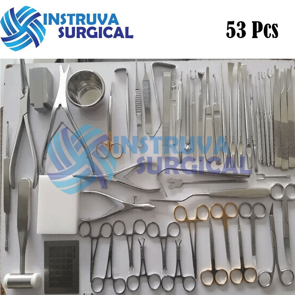 Rhinoplasty set of 53 Pcs, Nose Surgery Plastic surgery instruments