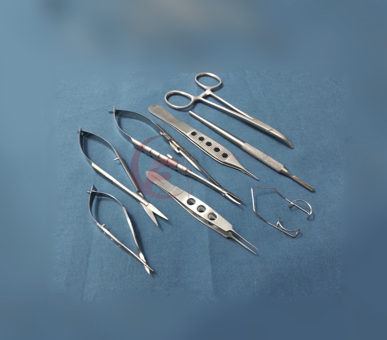 SET OF 8 PCS O.R GRADE BASIC EYE VETERINARY MICRO SURGICAL OPHTHALMIC INSTRUMENT