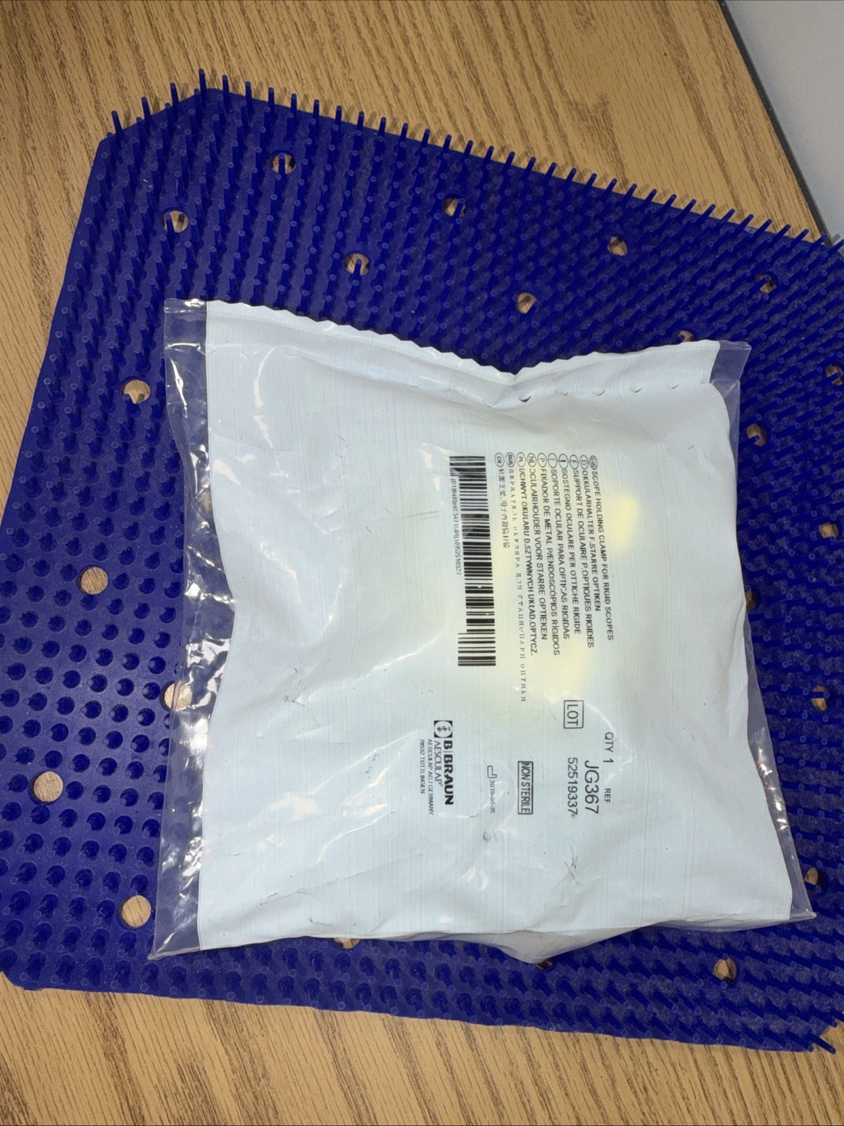 JG367 B Braun Aesculap Rigid Endoscope Scope Holding Clamp