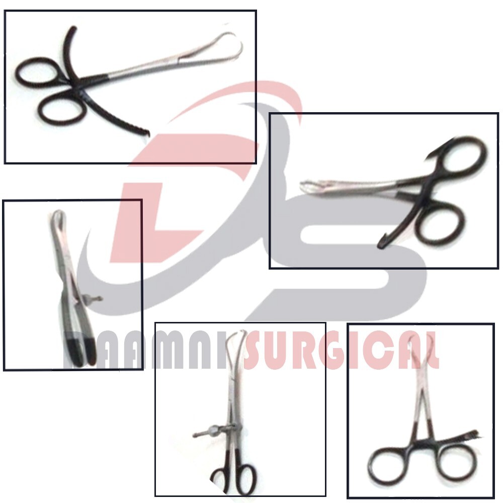 Bone Reduction Forceps Orthopedic Set 7 Pcs Bone Holders Orthopedic Instruments