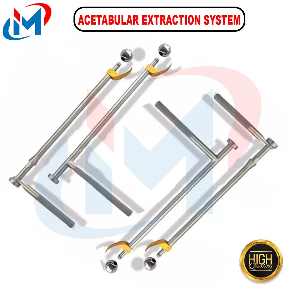 Acetabular Extraction System Bone Surgery Instruments